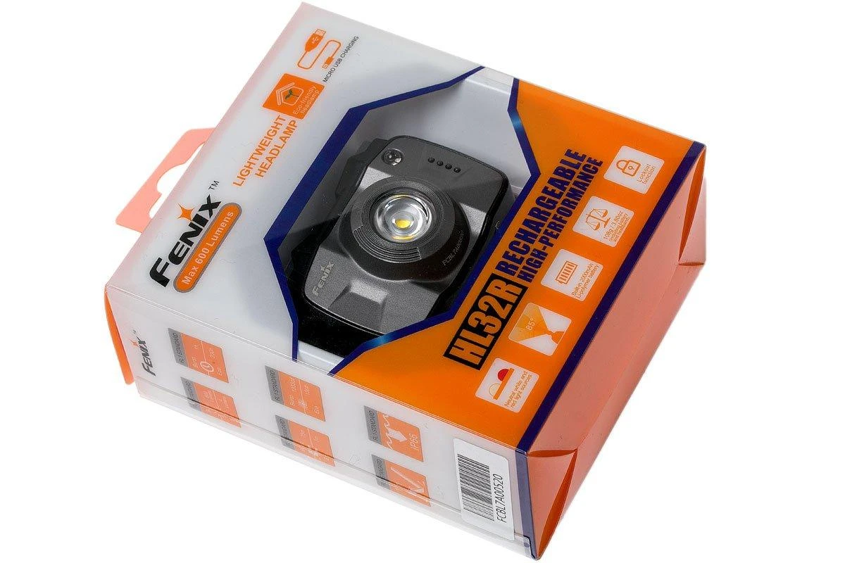 Fenix HL32R Aufladbare Stirnlampe Grau 7 Fenix HL32R Aufladbare Stirnlampe Grau – Bild 5