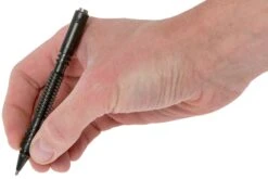 Rick Hinderer Spiral Investigator Pen, Stonewash-schwarzes DLC, Taktischer Stift Aus Rostfreiem Stahl -Stanlley Verkaufe HRK INVP SPR SSBL 04 rick hinderer knives