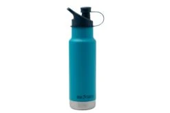 Klean Kanteen Insulated Kid Classic Narrow 1008783 Trinkflasche Mit Sport Cap Hawaiian Ocean, 355 Ml