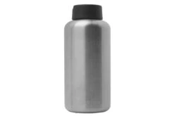 Klean Kanteen Wide 1009501 Loop Cap Brushed Stainless Trinkflasche, 1900 Ml