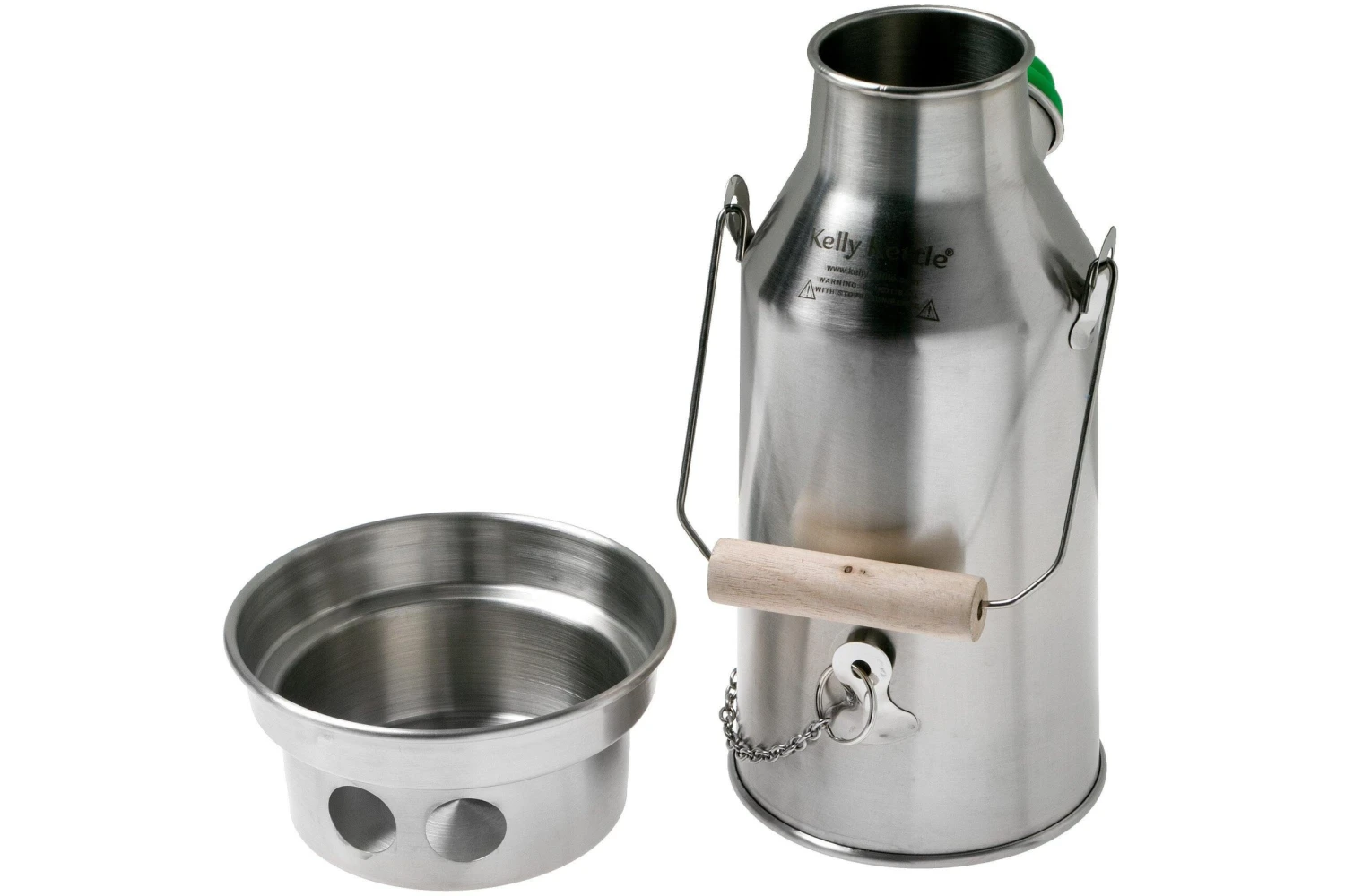Kelly Kettle Trekker Kettle 0,6l Rostfrei 50004 4 Kelly Kettle Trekker Kettle 0,6l Rostfrei 50004 – Bild 2