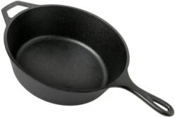Lodge Cast Iron Deep Skillet Tiefe Pfanne L8DSK3, Inhalt Ca. 3 L