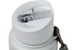 LifeStraw Go Stainless Steel Isolierte Trinkflasche Mit Filter, Weiß -Stanlley Verkaufe LWGO SS WH 03 lifestraw