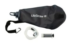 LifeStraw PEAK Gravity, PEAKGRAVFLT-BLUE, Wasserfilter Mit Wasserbeutel 3.0 L -Stanlley Verkaufe LWPEAKGRAVFLT BLUE 03 lifestraw