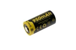 Nitecore NL169, 16340 Wiederaufladbarer Li-Ionen-Akku, 950 MAh