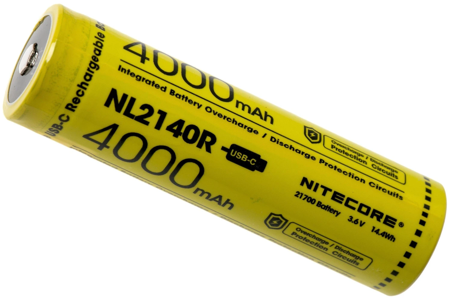 NiteCore NL2140R 21700 Akku Mit USB-C-Anschluss, 4000 MAh 3 NiteCore NL2140R 21700 Akku Mit USB-C-Anschluss, 4000 MAh