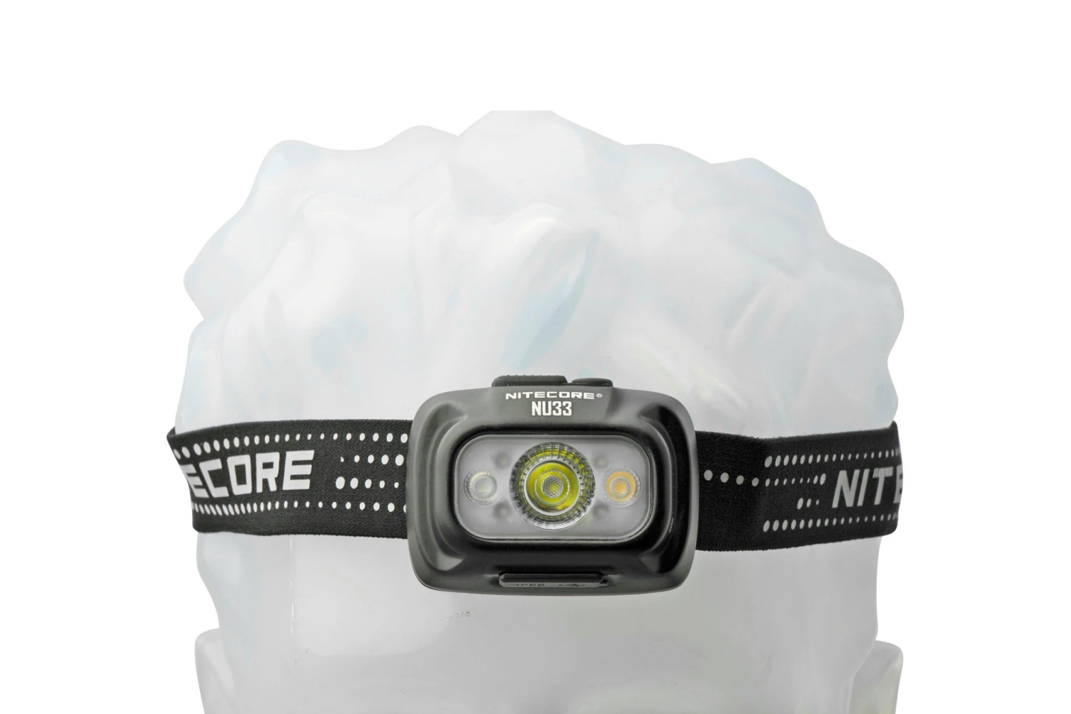 Nitecore NU33, Schwarz, Aufladbare Stirnlampe 4 Nitecore NU33, Schwarz, Aufladbare Stirnlampe – Bild 2