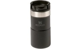 Stanley The NeverLeak Travel Mug 250 Ml, Thermosflasche, Schwarz