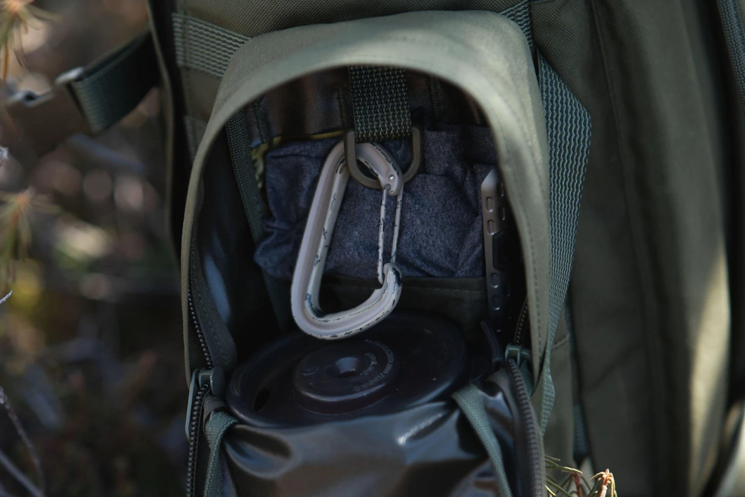 Savotta Side Pouch 4L, Cordura 500, Braun 6 Savotta Side Pouch 4L, Cordura 500, Braun – Bild 4