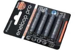 Panasonic Eneloop Pro 4x Ni-MH AA-Batterien, 2500 MAh