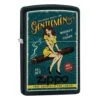 Zippo Cigar Girl Design Schwarz Matt 218-076647, Feuerzeug -Stanlley Verkaufe ZP218 076647 01 zippo