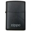 Zippo Black Hexagon Design 218-080242 Schwarz Matt, Feuerzeug