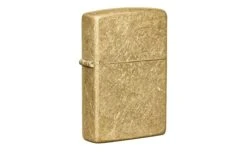 Zippo Regular Model Tumbled Brass 49477-000002, Feuerzeug